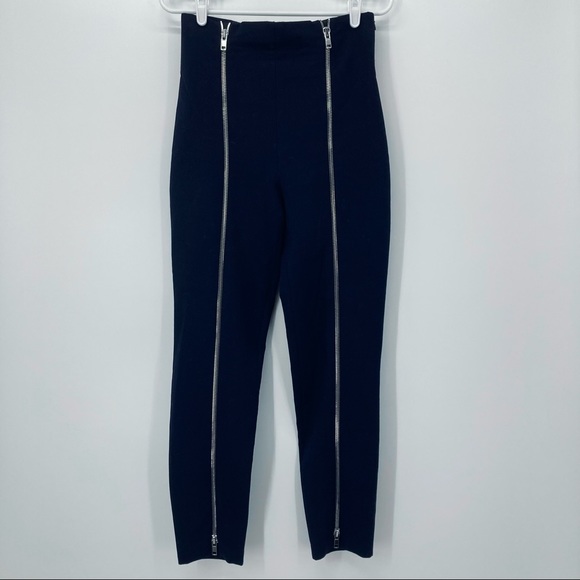 Zara Pants & Jumpsuits Zara Woman Studio Fitted Zipper Pants Size Medium Poshmark